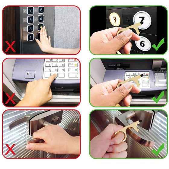 Dörröppnare med nyckelring