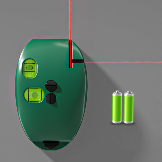 Elektronisk 90-graders laser-skala