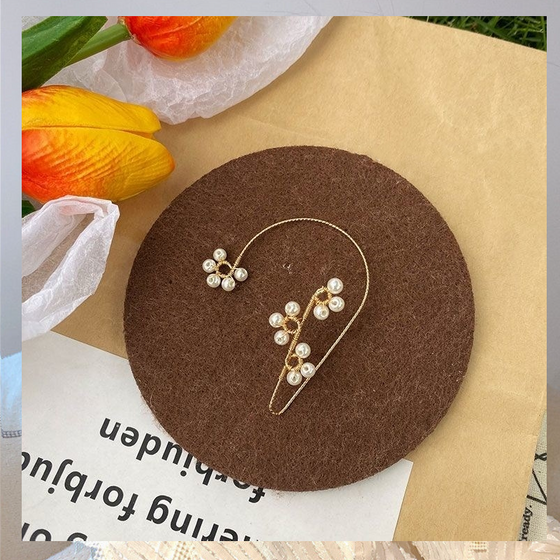 Vintage pärlörhängen