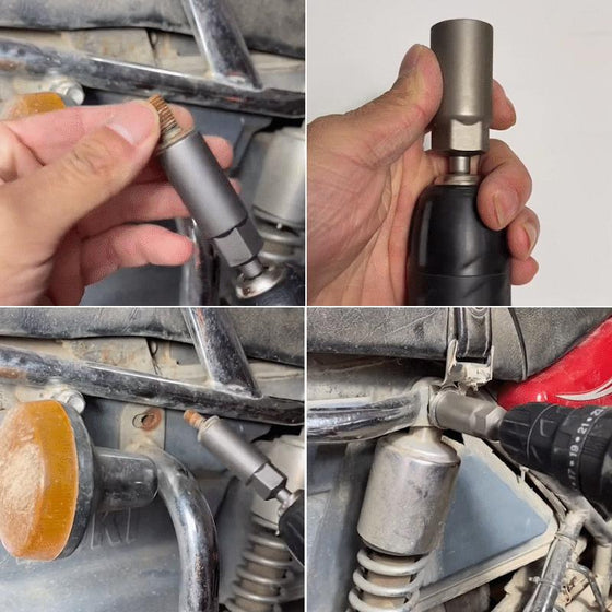 Extra Djup HexBit Hylsbultmuttrar Bit Set