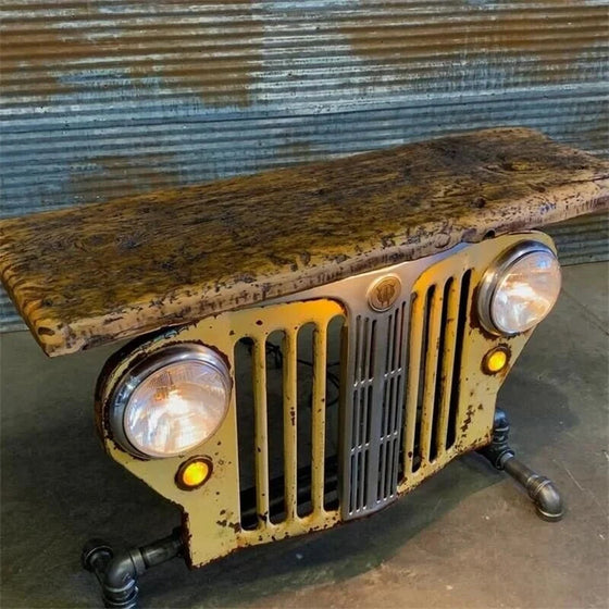 Ånga fnöske industriell bordsmodell dekoration