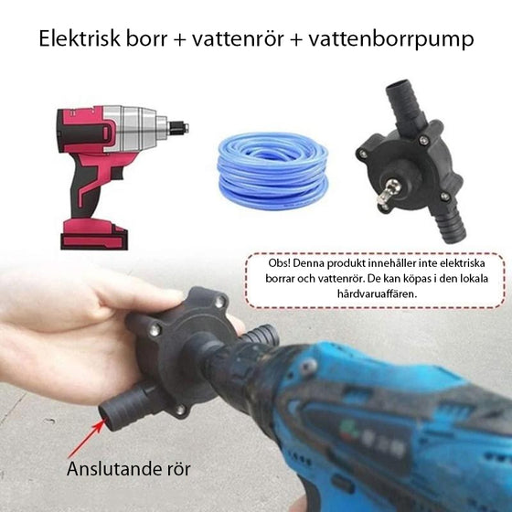 Borrmaskinpump