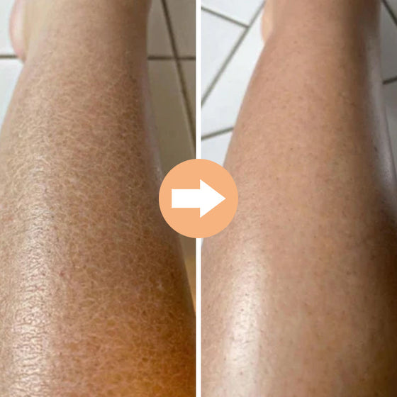 Smarta exfolieringshandskar