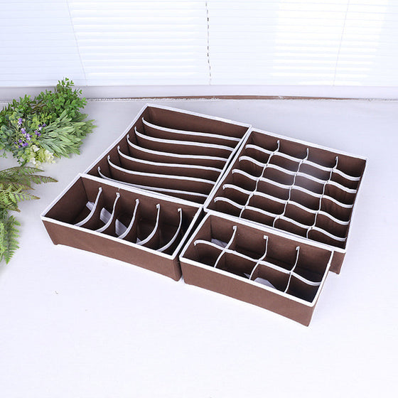 Underkläder förvaringslådor set