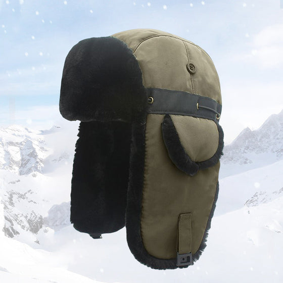 Justerbar fleece mössa