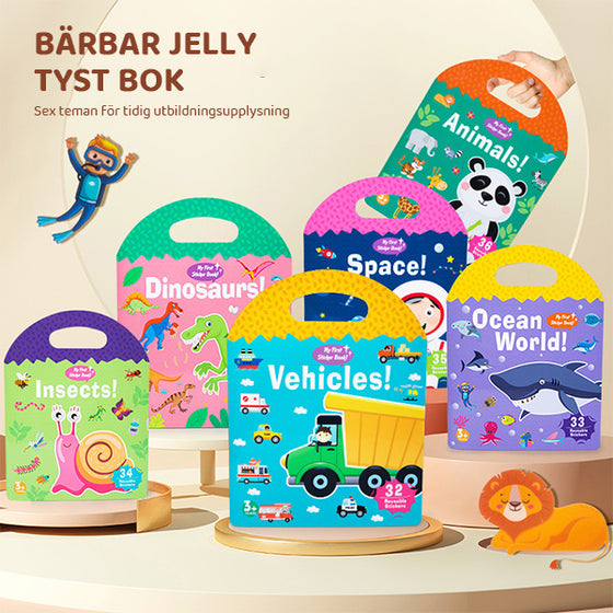 Bärbar Jelly Quiet-Bok