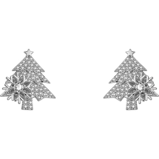 Roterande Julgrans-örhängen