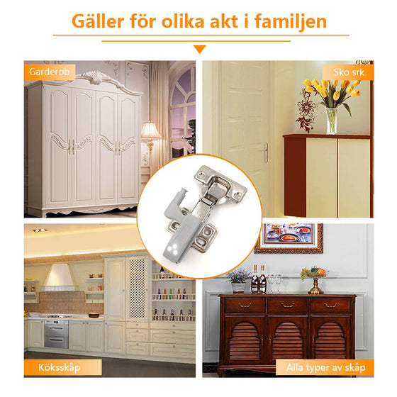 Smart Sensorskåp LED-ljus