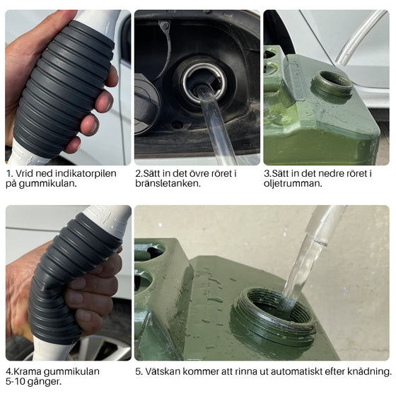 Bilbränsletank Suger