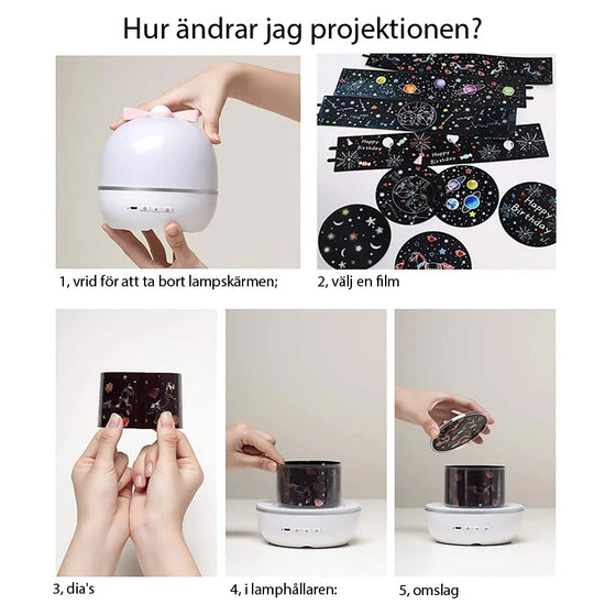 Stjärnprojektor Nattlampor
