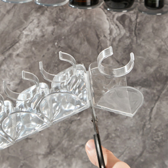 Plasthylla för väggmontering