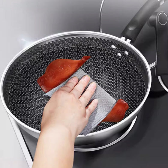 Hållbar köksskrubbduk