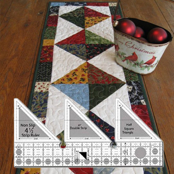 45° graders dubbelremsad linjal