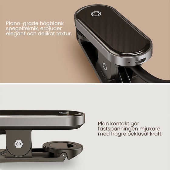 Bärbar USB uppladdningsbar LED-peklampa med klämma