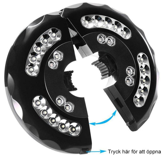 Uteplats paraply ljus🔥Köp 2, få 10% rabatt🔥