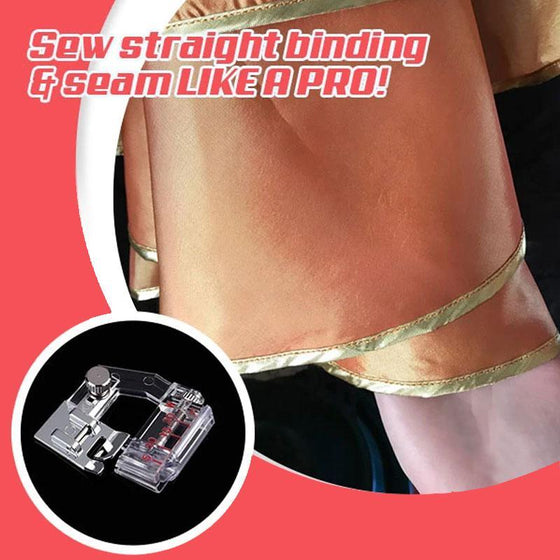 Multifunktionell symaskin pressarfot