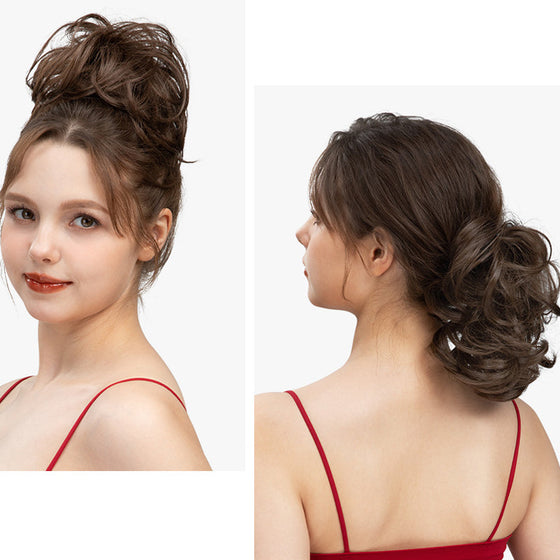 Enkel elegans med sidokam och hårklämma