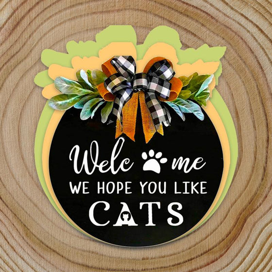 Välkommen träskylt | För hund- och kattägare