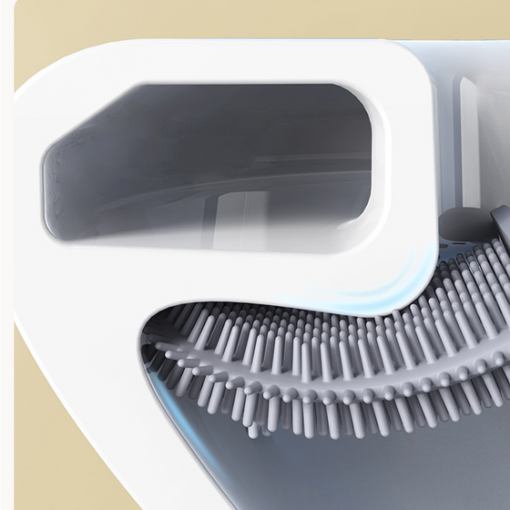 Väggmonterad Toalettborste