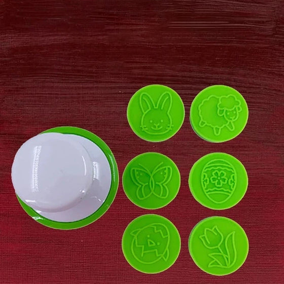 Non-stick kakstämpel set