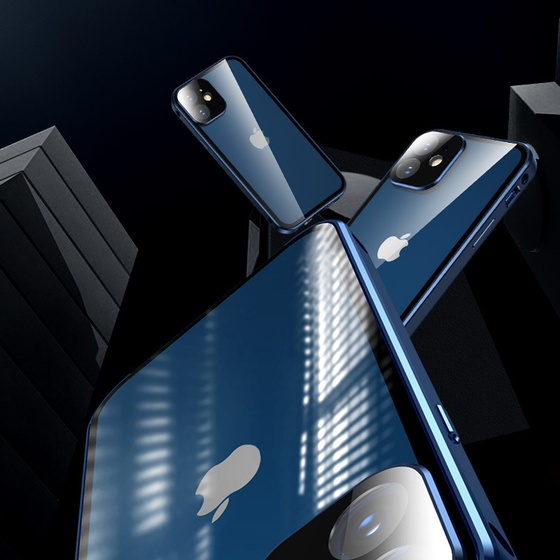 Dubbelsidigt iPhone-fodral med spänne