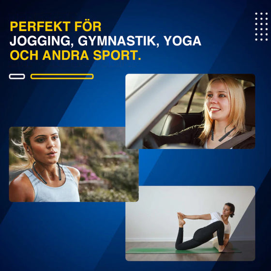 Bluetooth 5.0 trådlöst sportheadset