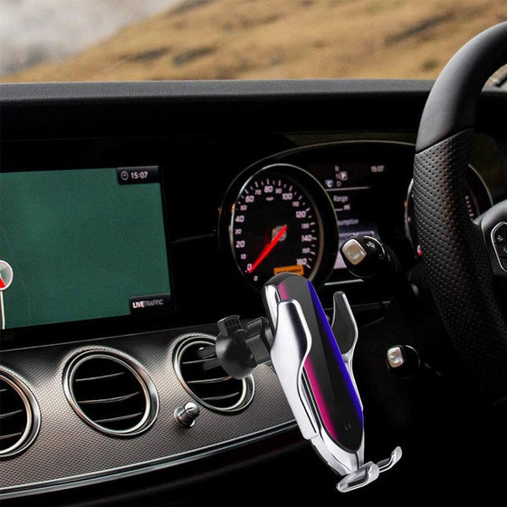 Robotarm trådlös billaddare