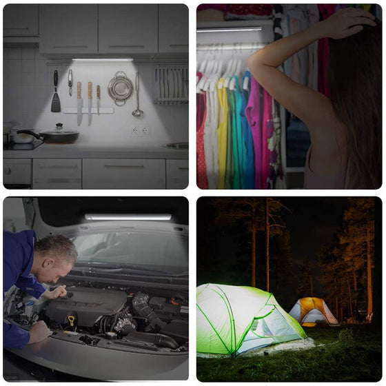 Superstarkt trådlöst sensorljus