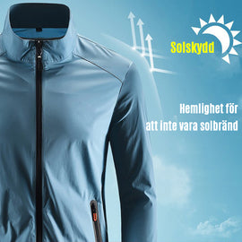 Vattentät solskyddsjacka