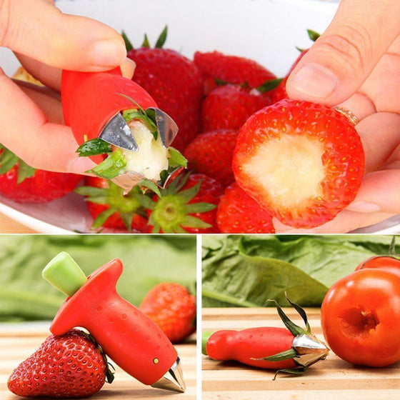 Jordgubbsformad frukturkärnare