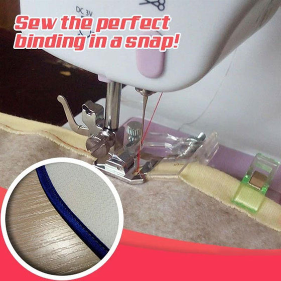 Multifunktionell symaskin pressarfot