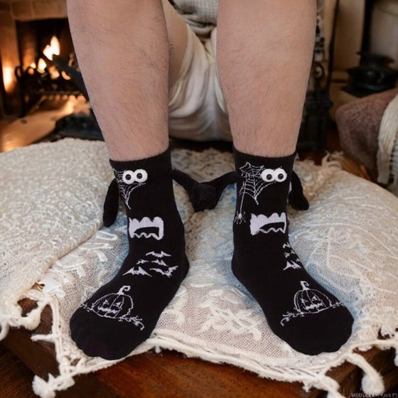 Jul hand i hand-strumpor