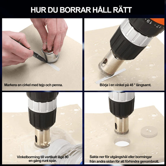 Diamantborrsats | 15 PACK