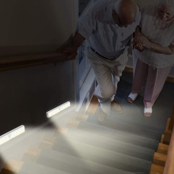 Superstarkt trådlöst sensorljus