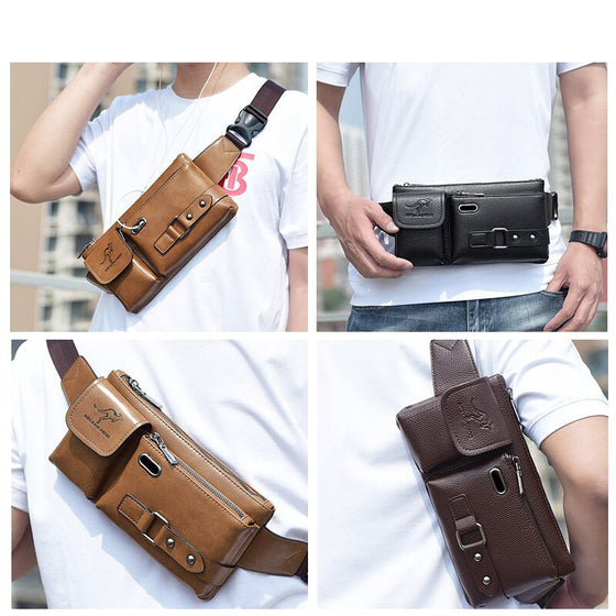 Herr Multifunktionell Midjeväska