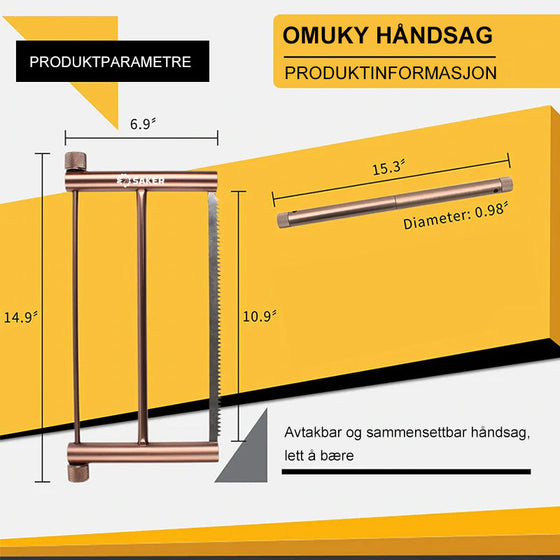 Saker hopfällbar handsåg