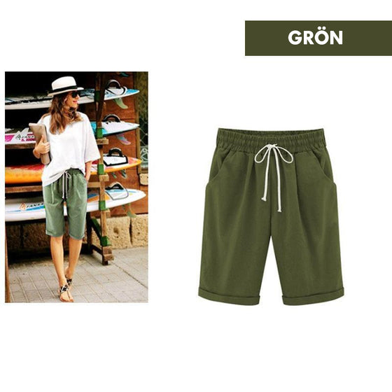 Lösa shorts för kvinnor