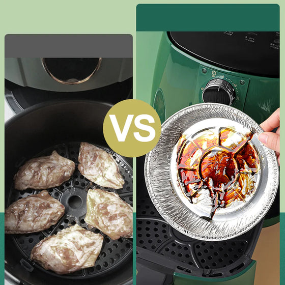 Rund foliebricka för Mikrovågsugn eller Air Fryer