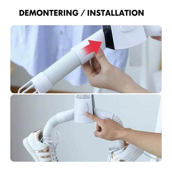 Bärbar elektrisk torktumlare