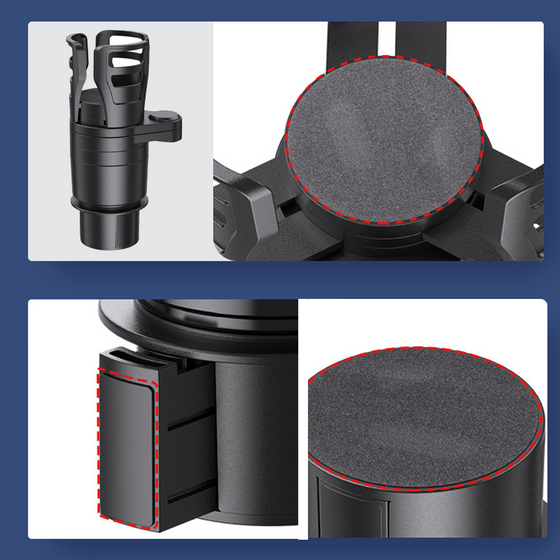 2-i-1 Multifunktionell Universal mugghållare för bilen