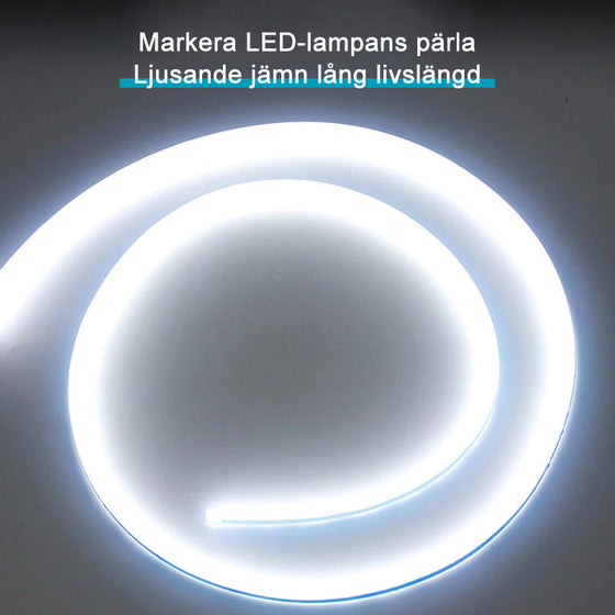 Dynamisk bilhuv LED-remsa