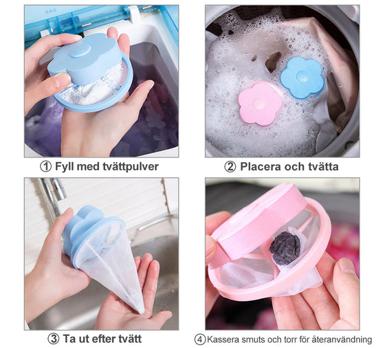 Hårfångare för tvättmaskin