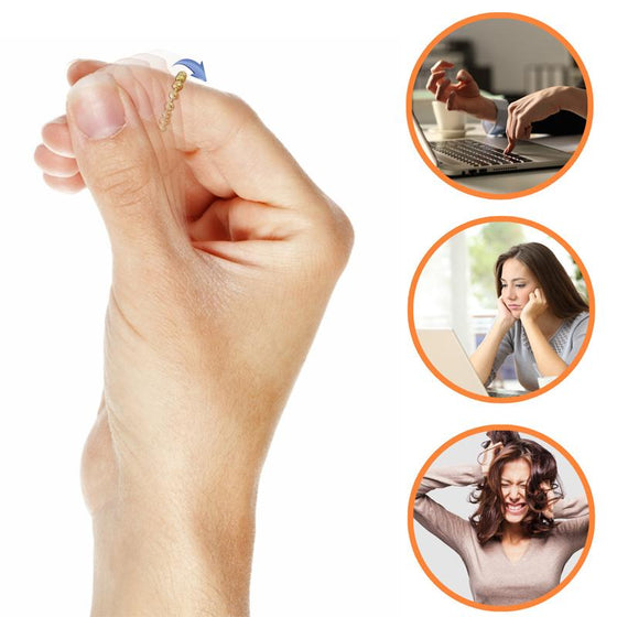 Spinner fidget ring (3 färger)