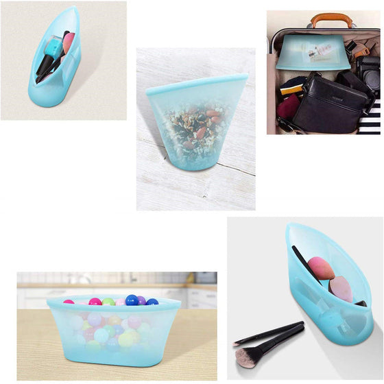 Återanvändbara matförvaringspåsar