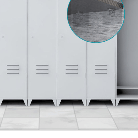 Stansfri hyllstödspinne 10st