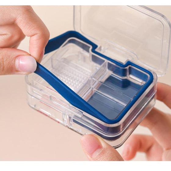 Bärbar Multifunktionell Medicinlåda