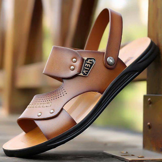 Casual strandsandaler i mjuk sula för män