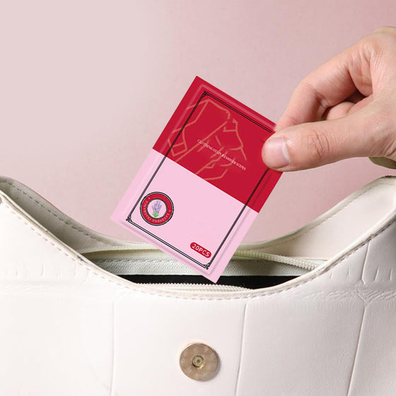 Fläckborttagning våtservetter