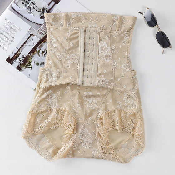 Magbantnings shorts med hög midja