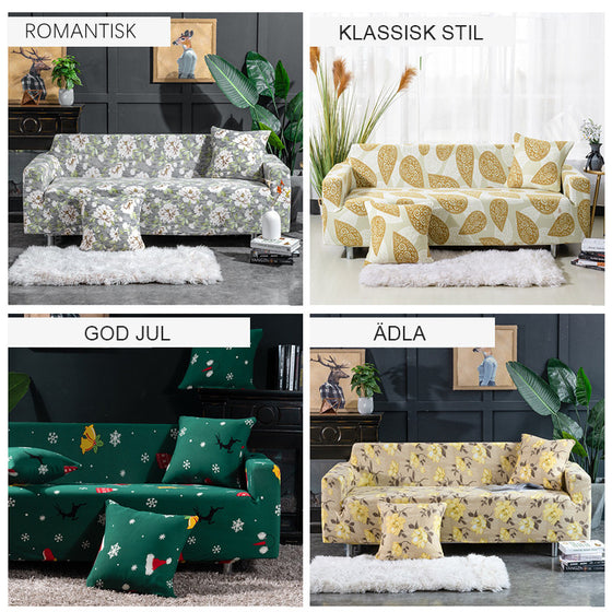 Universal Elastiskt Sofföverdrag